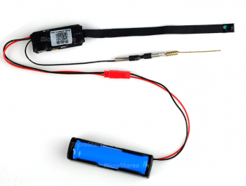 Микрокамера с микронаушником для сдачи экзаменов и ЕГЭ Q-11