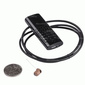 Микронаушник Micro Plus и гарнитура BT-Phone (с петлёй)